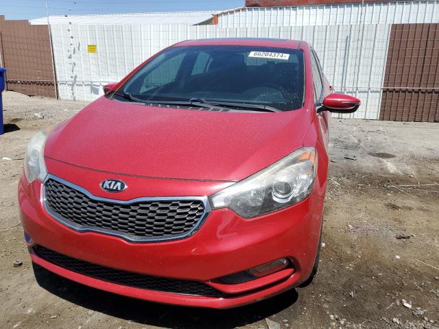 KNAFZ4A8XE5204274 - 2014 KIA FORTE EX RED photo 5