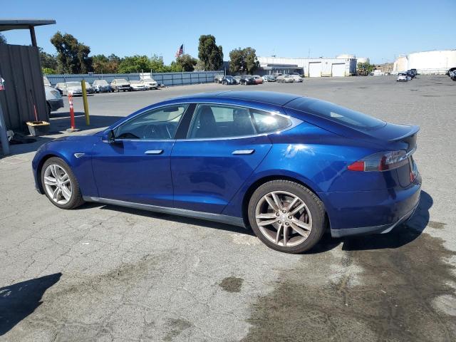 5YJSA1E24FF118343 - 2015 TESLA MODEL S Mavi foto 2