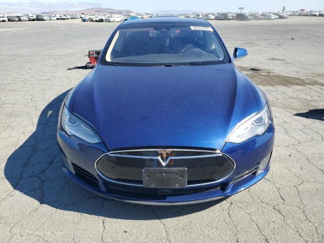 5YJSA1E24FF118343 - 2015 TESLA MODEL S Mavi foto 5