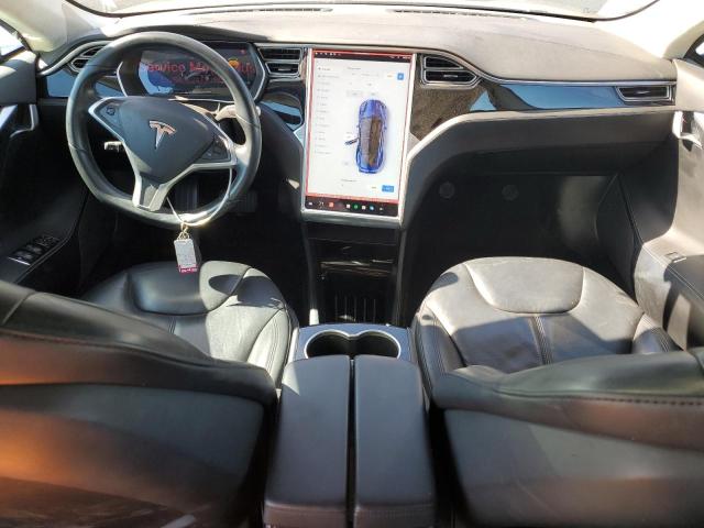 5YJSA1E24FF118343 - 2015 TESLA MODEL S Mavi foto 8