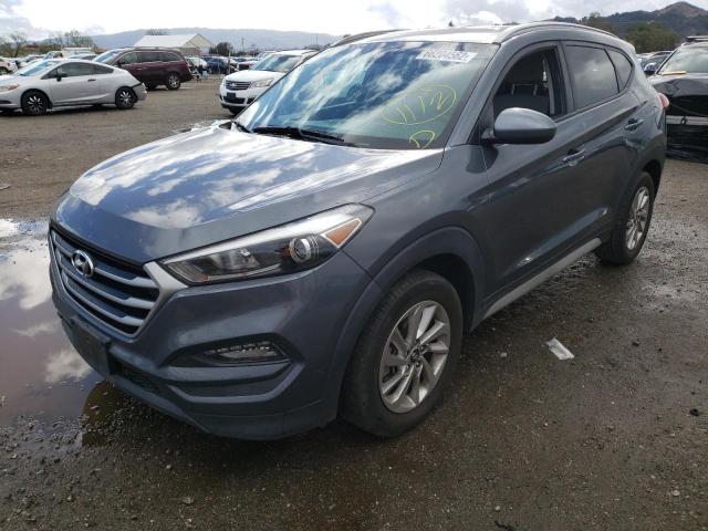 KM8J33A47JU723834 - 2018 HYUNDAI TUCSON SEL CHARCOAL photo 2