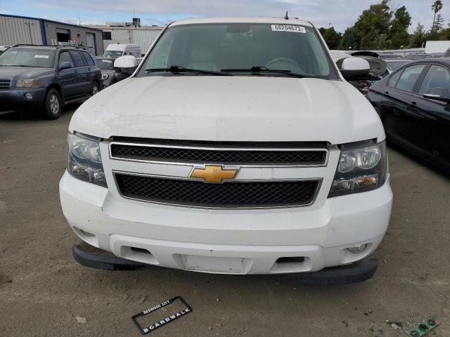 1GNSCJE02ER135506 - 2014 CHEVROLET SUBURBAN C1500 LT WHITE photo 5