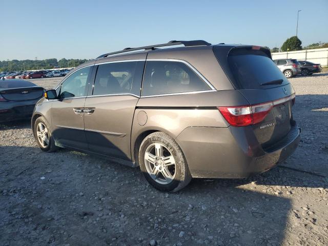 5FNRL5H92CB076033 - 2012 HONDA ODYSSEY TOURING GRAY photo 2