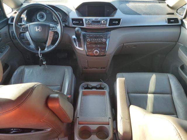 5FNRL5H92CB076033 - 2012 HONDA ODYSSEY TOURING GRAY photo 8