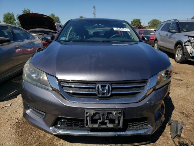 1HGCR2F38DA083162 - 2013 HONDA ACCORD LX GRAY photo 5