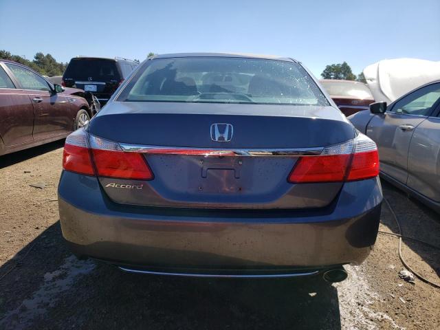 1HGCR2F38DA083162 - 2013 HONDA ACCORD LX GRAY photo 6