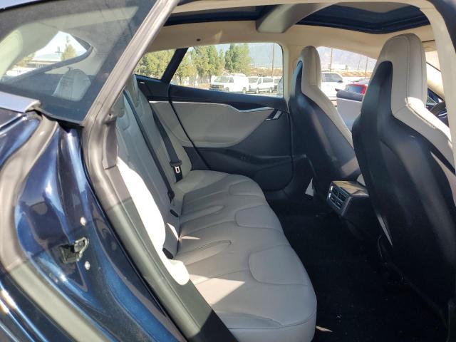 5YJSA1CG4DFP03922 - 2013 TESLA MODEL S BLUE photo 10