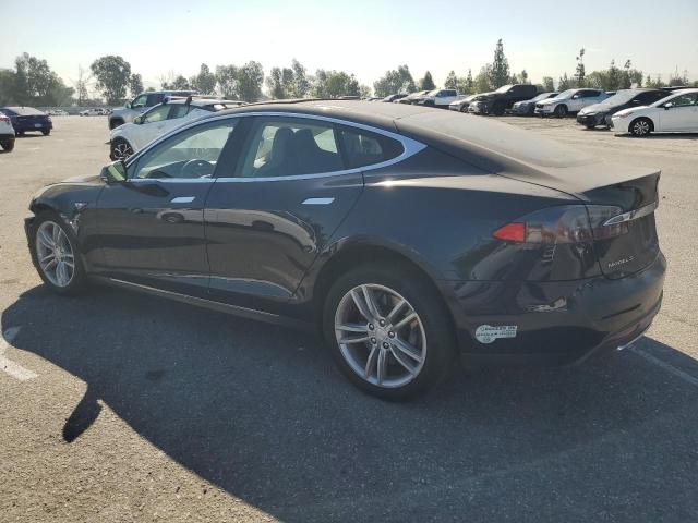 5YJSA1CG4DFP03922 - 2013 TESLA MODEL S BLUE photo 2