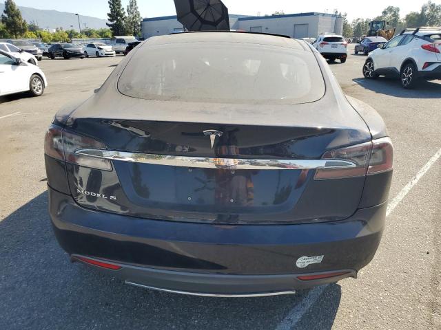 5YJSA1CG4DFP03922 - 2013 TESLA MODEL S BLUE photo 6