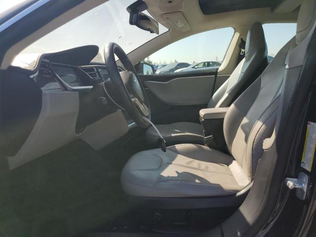 5YJSA1CG4DFP03922 - 2013 TESLA MODEL S BLUE photo 7