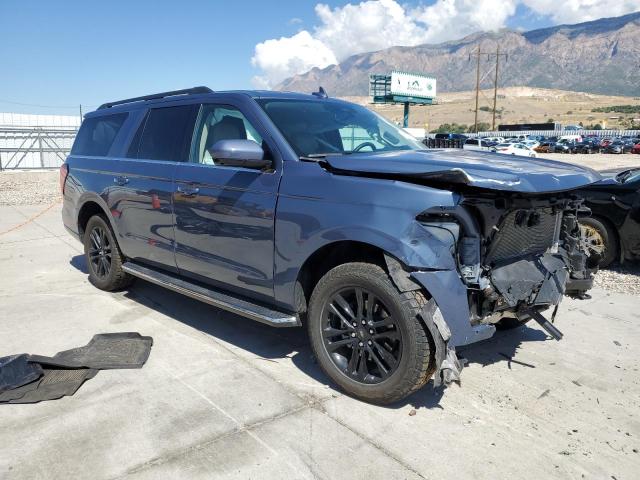 1FMJK1JT3NEA28992 - 2022 FORD EXPEDITION MAX XLT BLUE photo 4