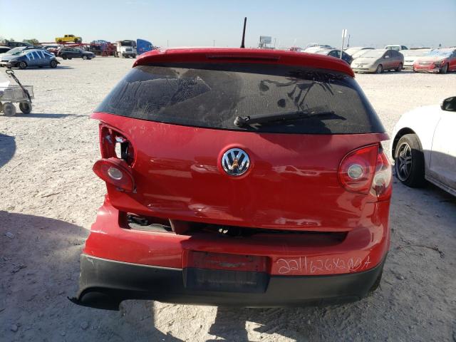 WVWFV71K07W009468 - 2007 VOLKSWAGEN NEW GTI FAHRENHEIT RED photo 6