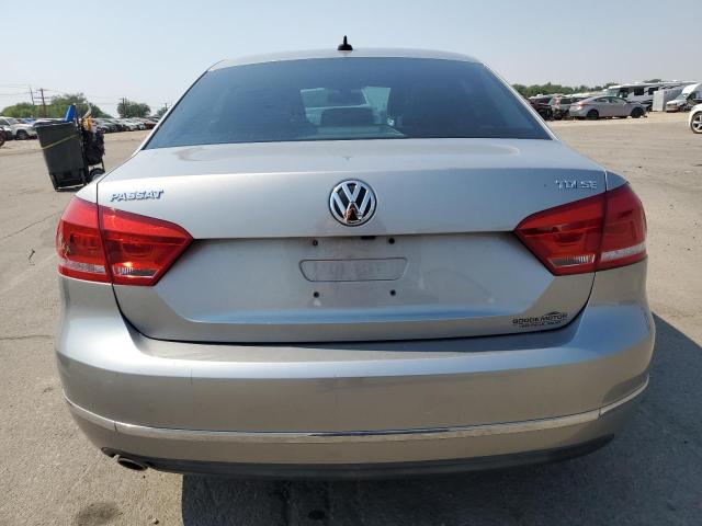 1VWBN7A3XEC007617 - 2014 VOLKSWAGEN PASSAT SE SILVER photo 6