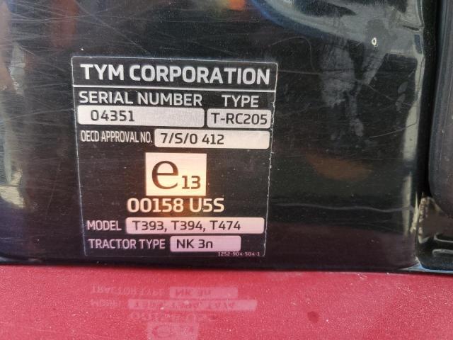 047SHT03050 - 2023 MAHINDRA AND MAHINDRA TRACTOR RED photo 10