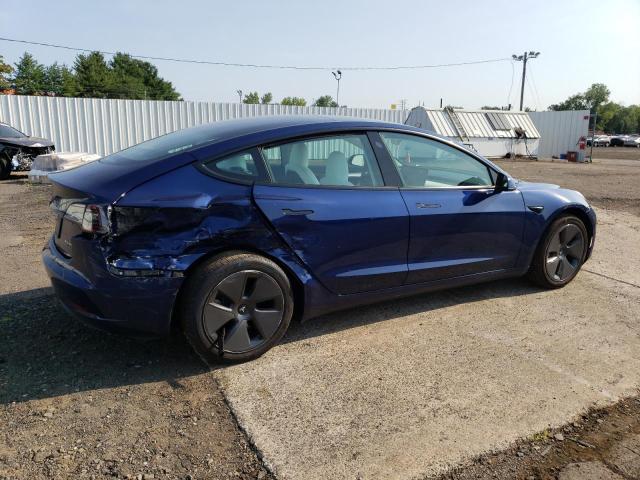 5YJ3E1EB7PF599649 - 2023 TESLA MODEL 3 Կապույտ լուսանկար 3