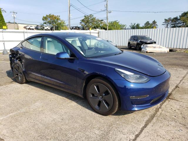 5YJ3E1EB7PF599649 - 2023 TESLA MODEL 3 Կապույտ լուսանկար 4