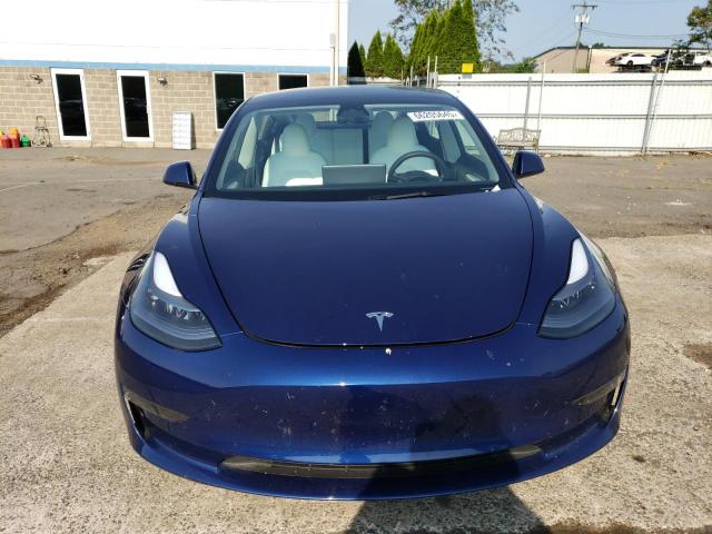 5YJ3E1EB7PF599649 - 2023 TESLA MODEL 3 Կապույտ լուսանկար 5