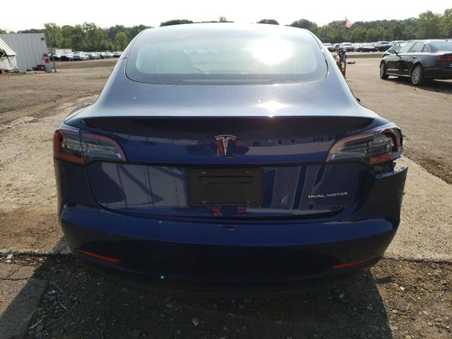 5YJ3E1EB7PF599649 - 2023 TESLA MODEL 3 Կապույտ լուսանկար 6