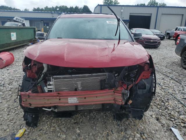 1FM5K8D83HGD28431 - 2017 FORD EXPLORER XLT RED photo 5