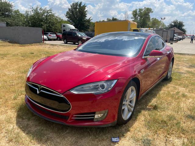 5YJSA1CN9DFP27292 - 2013 TESLA MODEL S Կարմիր լուսանկար 2