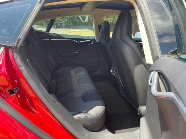 5YJSA1CN9DFP27292 - 2013 TESLA MODEL S Կարմիր լուսանկար 6