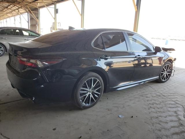 4T1T11AK7NU625846 - 2022 TOYOTA CAMRY SE შავი ფოტო 3
