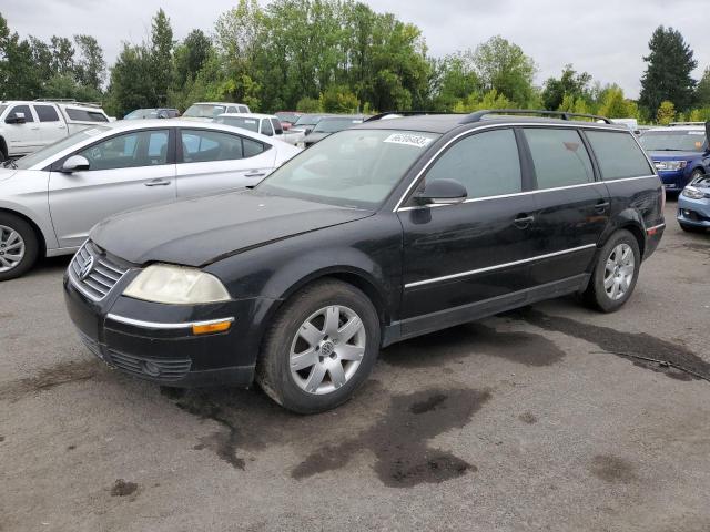 WVWCE63B25E139300 - 2005 VOLKSWAGEN PASSAT GLS TDI BLACK photo 1