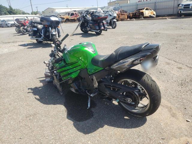 JKBZXNE15CA003109 - 2012 KAWASAKI ZX1400 EC GREEN photo 3