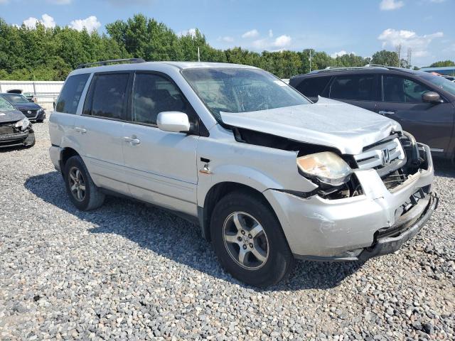 5FNYF28797B047098 - 2007 HONDA PILOT EXL SILVER photo 4