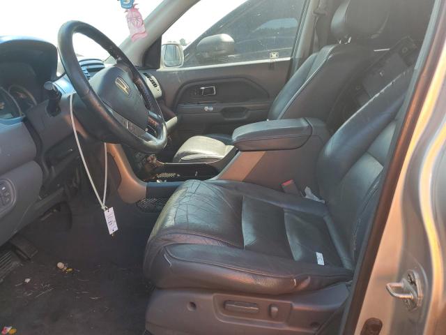 5FNYF28797B047098 - 2007 HONDA PILOT EXL SILVER photo 7