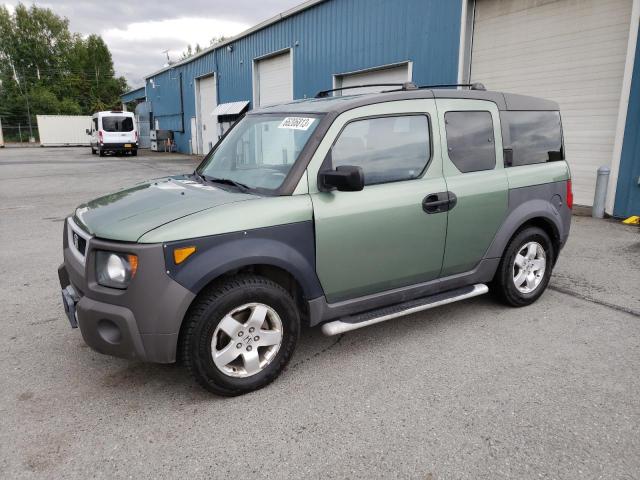 5J6YH28573L029645 - 2003 HONDA ELEMENT EX GREEN photo 1