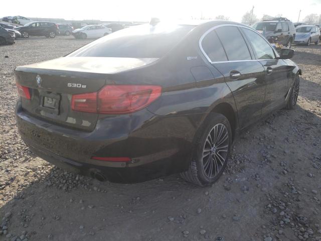 WBAJB1C57JB374345 - 2018 BMW 530 BLACK photo 4