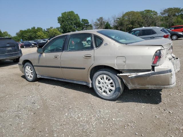 2G1WF52E559187773 - 2005 CHEVROLET IMPALA 4D TAN photo 2