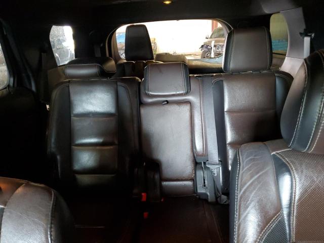 1FM5K8GTXDGC26697 - 2013 FORD EXPLORER SPORT WHITE photo 10