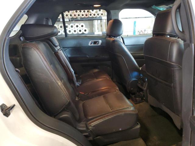 1FM5K8GTXDGC26697 - 2013 FORD EXPLORER SPORT WHITE photo 11