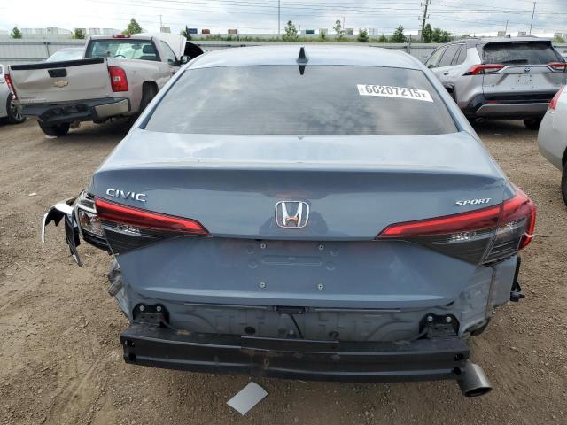 2HGFE2F5XPH547391 - 2023 HONDA CIVIC SPORT GRAY photo 6