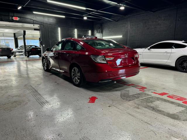 1HGCV1F12KA115105 - 2019 HONDA ACCORD LX RED photo 3