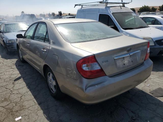 4T1BF32K83U567380 - 2003 TOYOTA CAMRY LE TAN photo 2