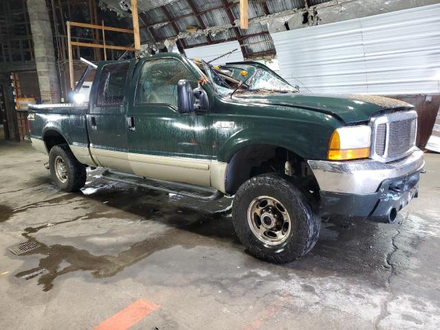 1FTSW31FX1EA50663 - 2001 FORD F350 SRW SUPER DUTY GREEN photo 4