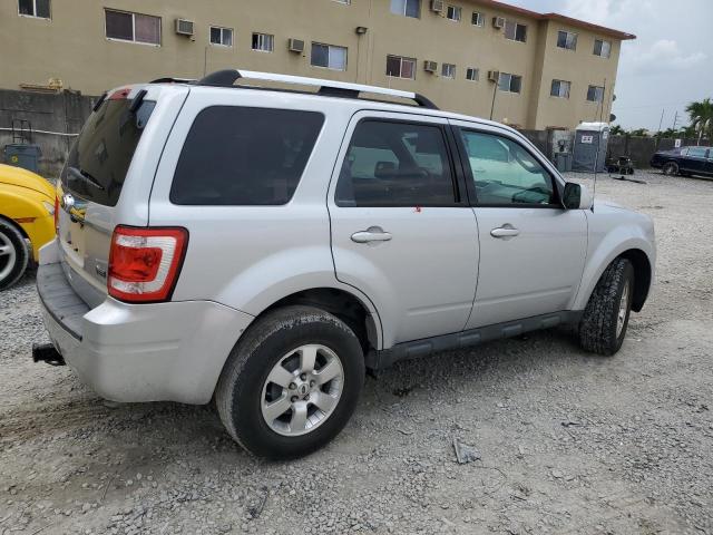 1FMCU0EG0CKB75537 - 2012 FORD ESCAPE LIMITED SILVER photo 3