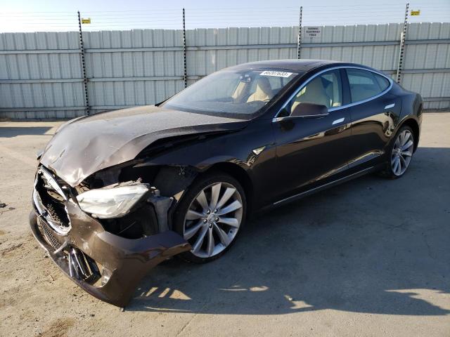 5YJSA1CP3CFP02789 - 2012 TESLA MODEL S Գրաֆիտ լուսանկար 1