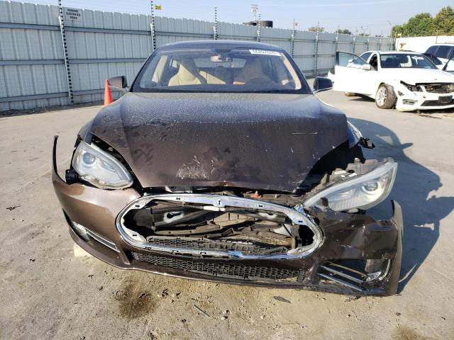 5YJSA1CP3CFP02789 - 2012 TESLA MODEL S Գրաֆիտ լուսանկար 5