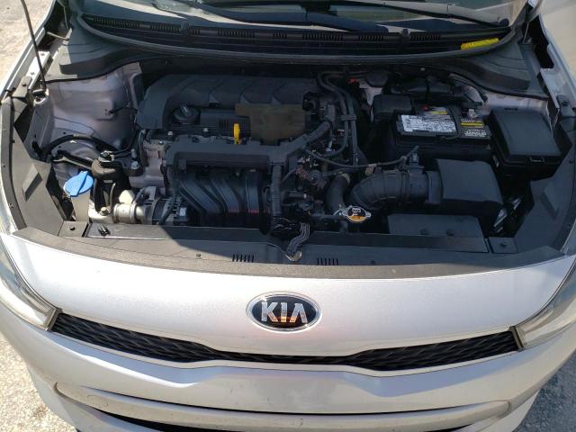 3KPA24AD6LE327215 - 2020 KIA RIO LX SILVER photo 11