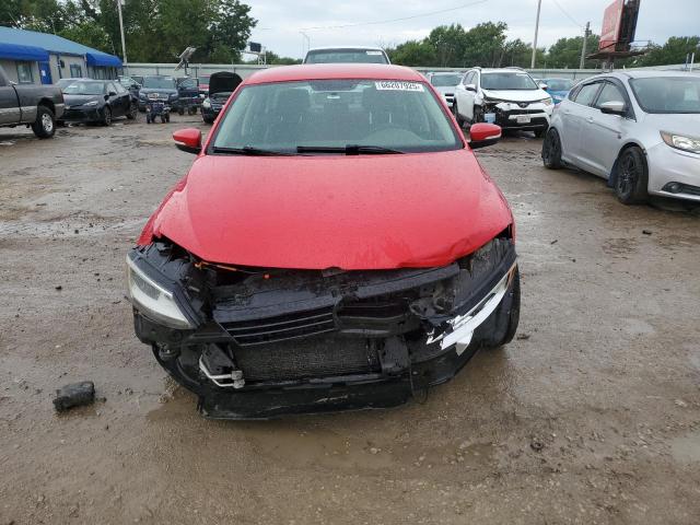 3VWDP7AJ4CM376065 - 2012 VOLKSWAGEN JETTA SE RED photo 5