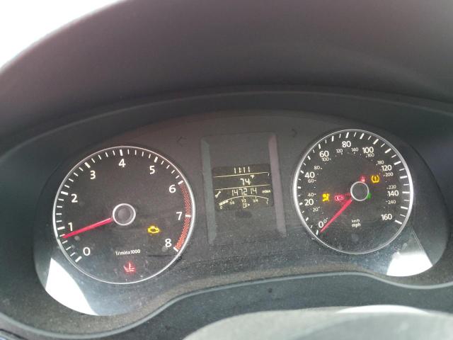 3VWDP7AJ4CM376065 - 2012 VOLKSWAGEN JETTA SE RED photo 9