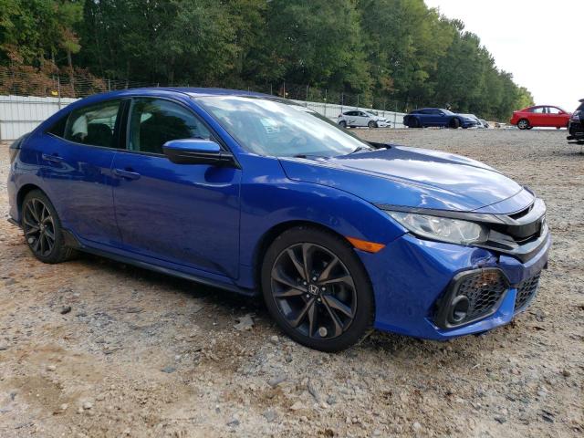 SHHFK7H42JU407372 - 2018 HONDA CIVIC SPORT 蓝色 照片 4