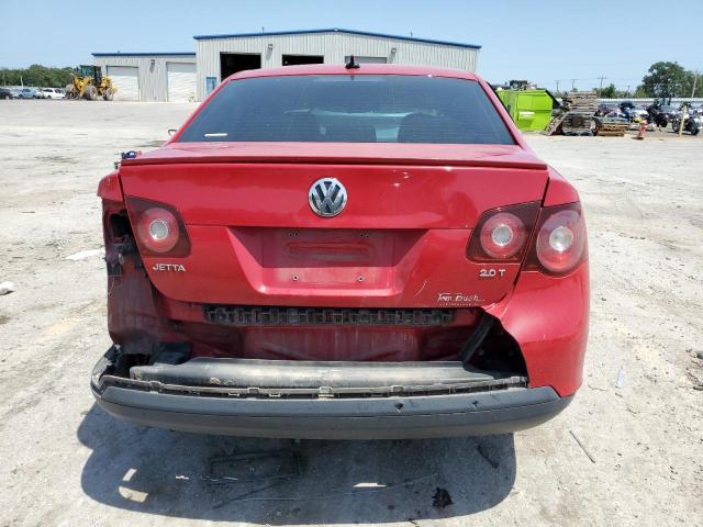 3VWRJ71K58M196570 - 2008 VOLKSWAGEN JETTA WOLFSBURG RED photo 6