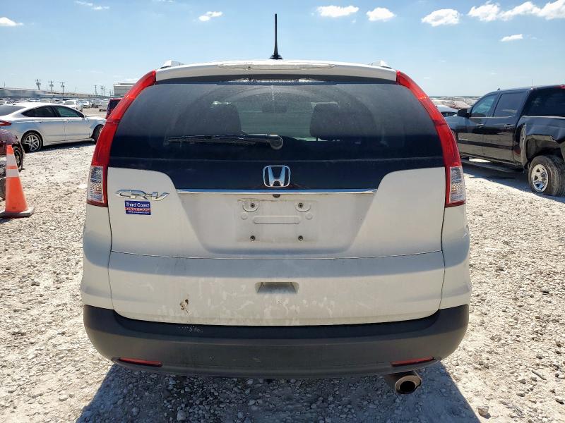 5J6RM3H72DL000210 - 2013 HONDA CR-V EXL თეთრი ფოტო 6