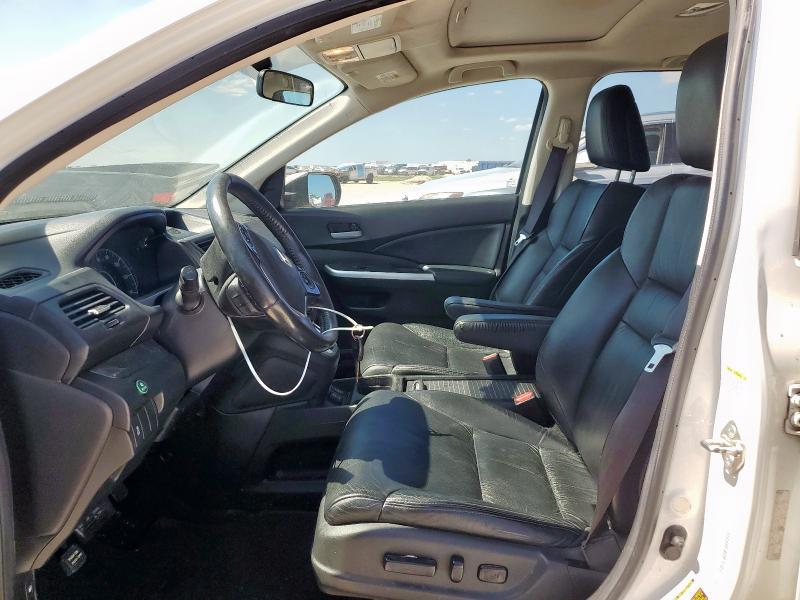 5J6RM3H72DL000210 - 2013 HONDA CR-V EXL თეთრი ფოტო 7