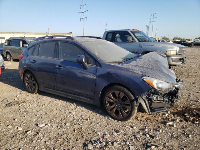 JF1GPAS65DH835073 - 2013 SUBARU IMPREZA SPORT LIMITED BLUE photo 4